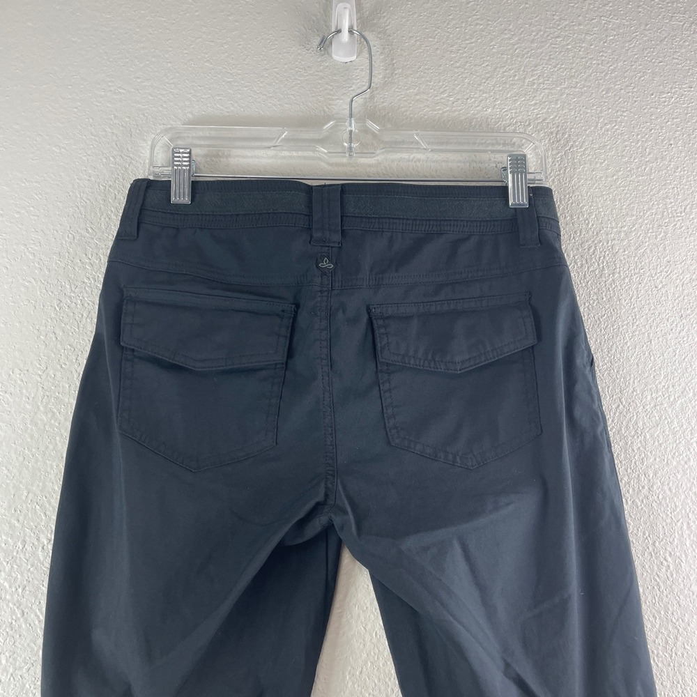 prAna Essex Pants Size 4 Black Gorpcore Hiking Outdoor Utility W43180731 - Picture 4 of 11